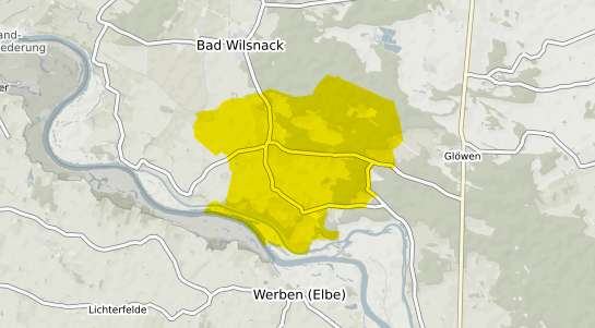 Immobilienpreisekarte Legde Quitzoebel
